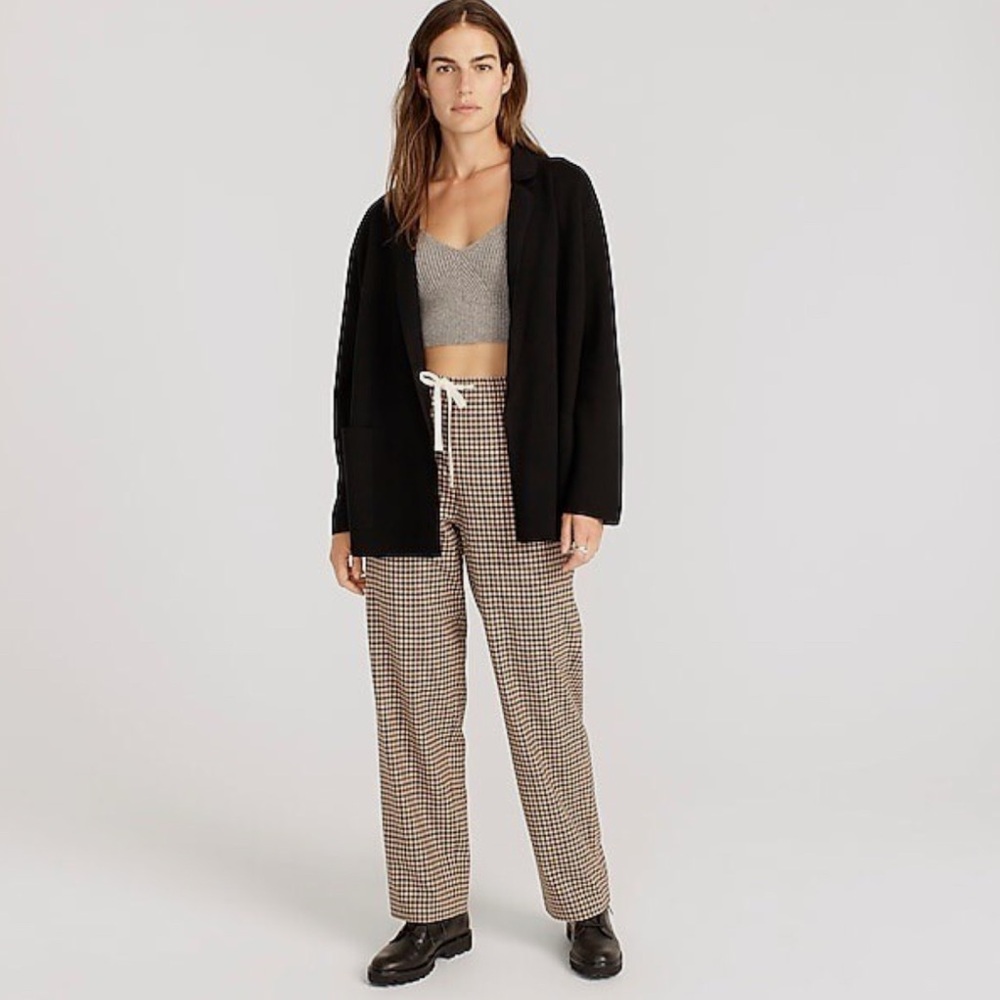 J. Crew | Eloise Sweater Blazer in Black